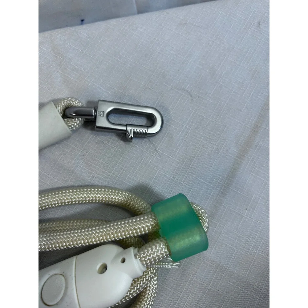 Zee Dog Rope Dog Leash OS Cream White Braided Climbing Cord Unisex
